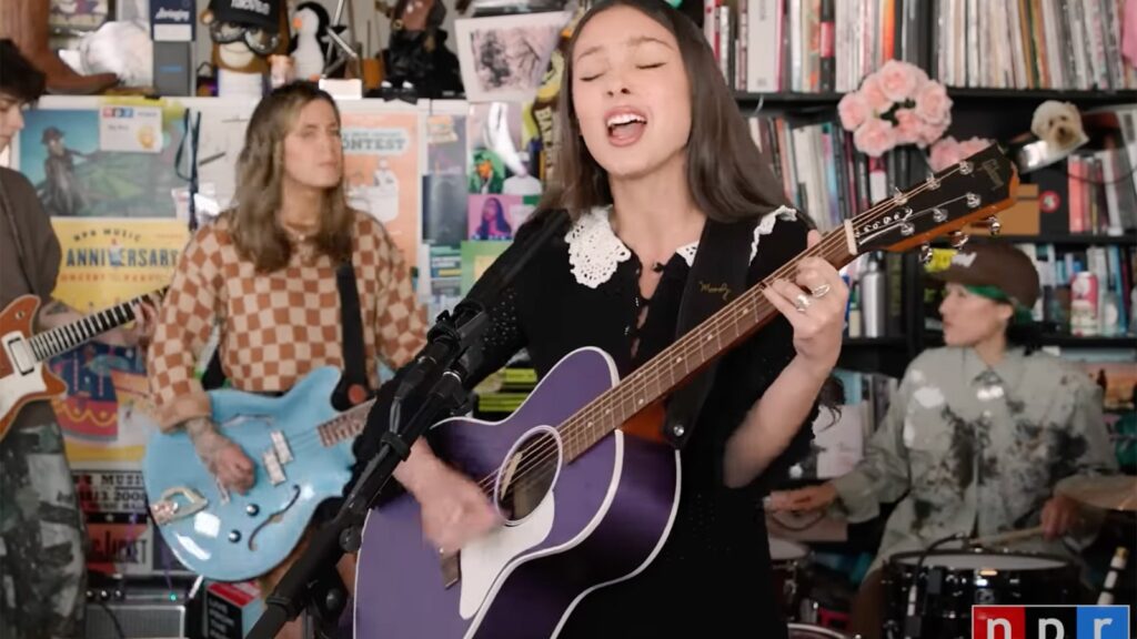 Olivia Rodrigo Performs ‘Vampire’ and ‘Guts’ Deep Cuts on NPR Tiny Desk