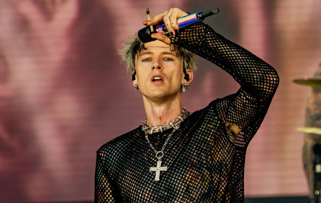 Machine Gun Kelly responds to reaction to “razor blade” guitar