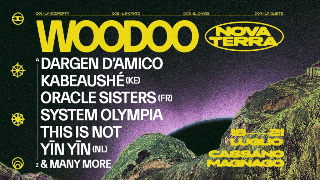 WOODOO Fest 2024: la nona edizione dal 18 al 21 luglio a Cassano Magnago (Varese)