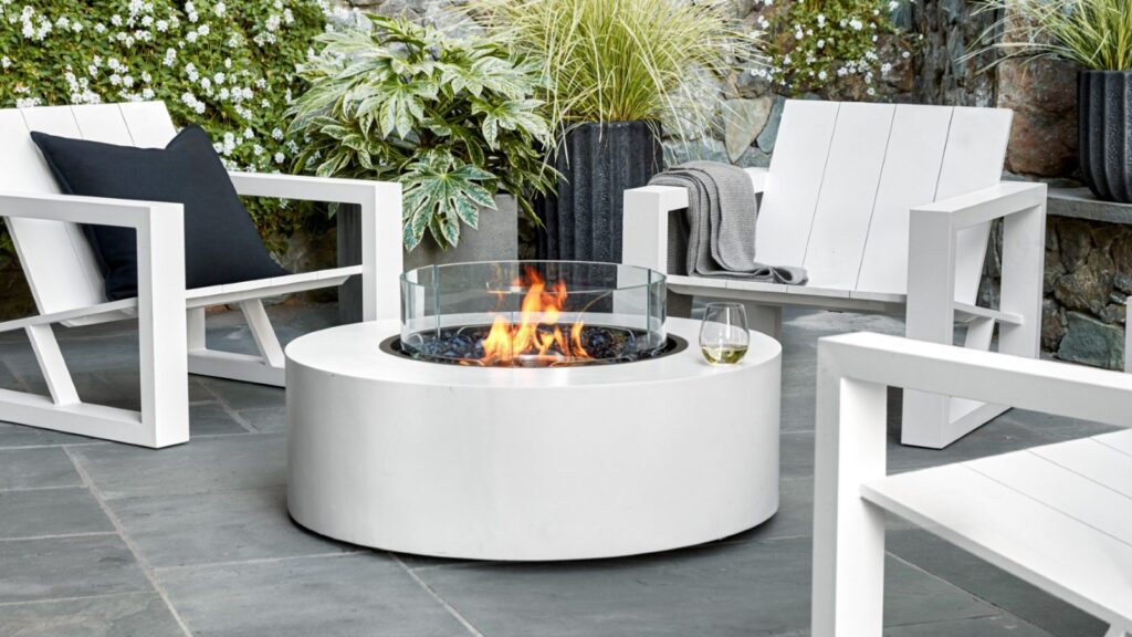 Fire Pit Tables for Decks & Backyards