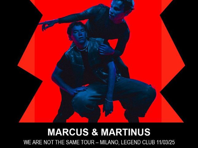 √ Marcus & Martinus: Milan date changes location
