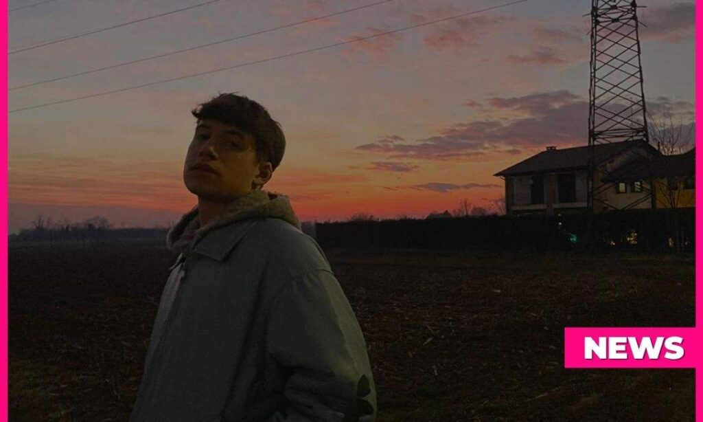 Tommaso Cesana sings the passion of a young love in “Nero”