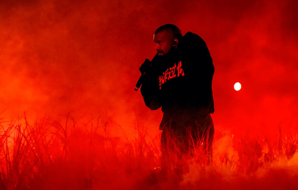 The tarantella of 'Donda 2' by Kanye West who appeared, disappeared (perhaps) and reappeared