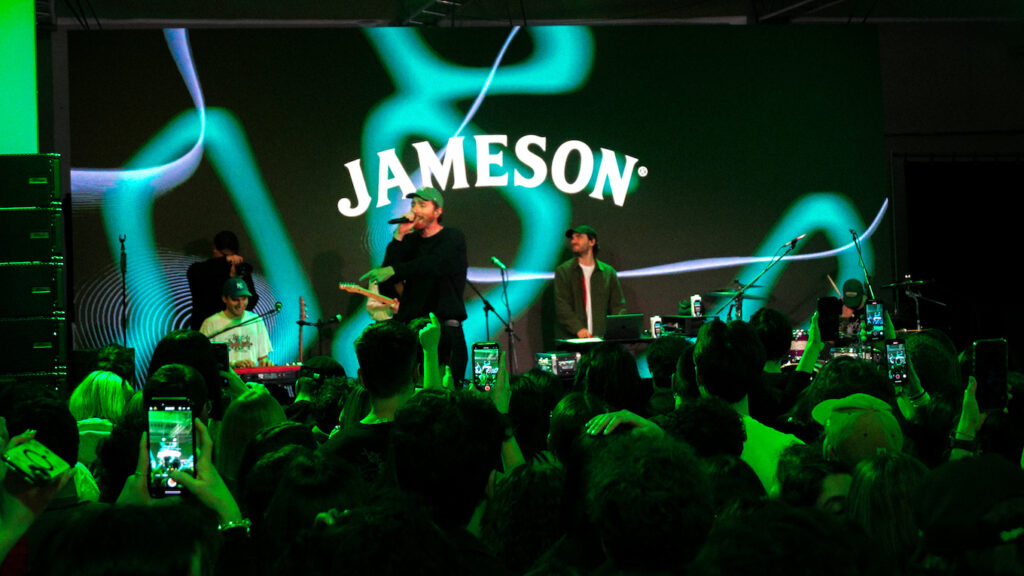 Jameson Distilled Sounds also stopped in Milan