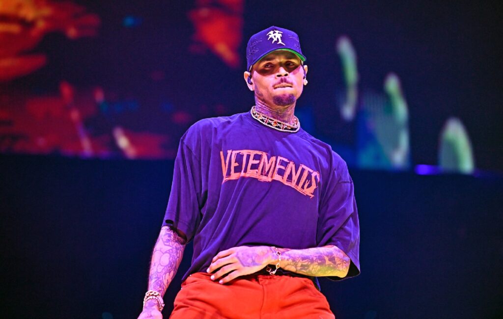 Chris Brown arrested in Manchester over bottle attack after arriving in UK