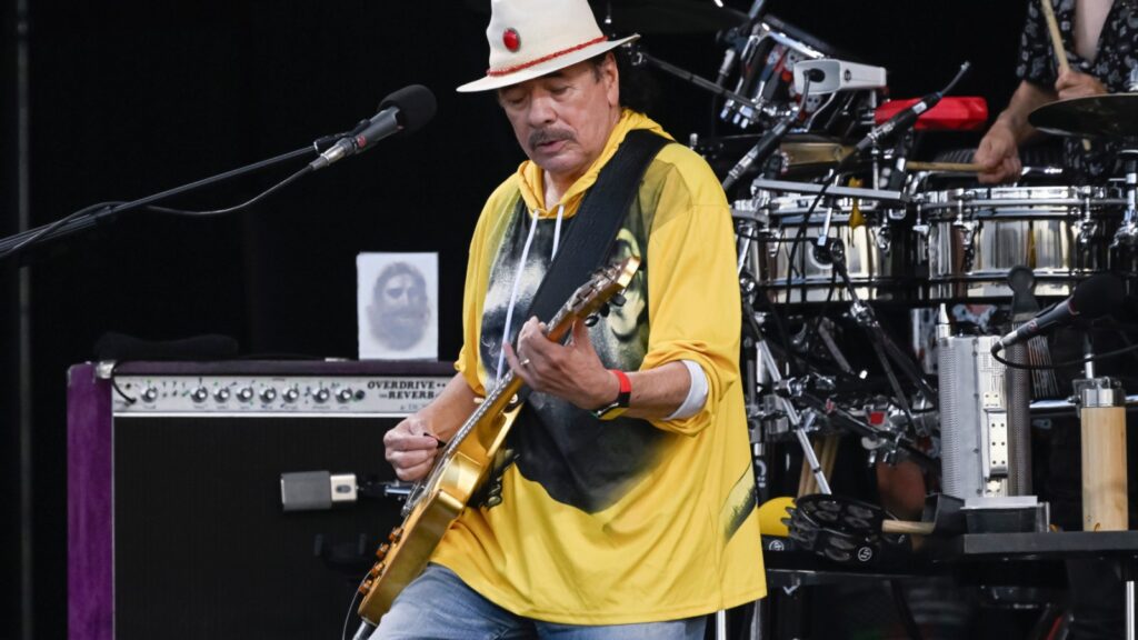 Carlos Santana and Grupo Frontera Share 'I go back to me collaboration