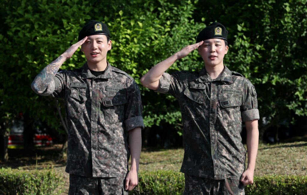 BTS’ Jimin and Jungkook discharged from South Korean military after completing mandatory service