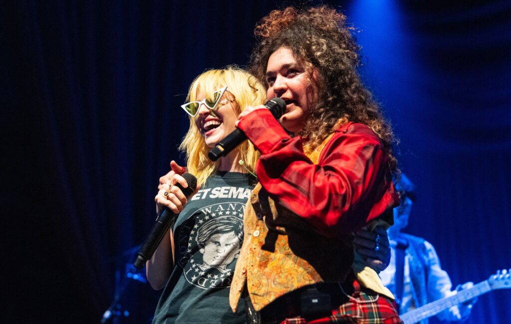 Hayley Williams joins Remi Wolf as a surprise guest for Bonnaroo SuperJam event