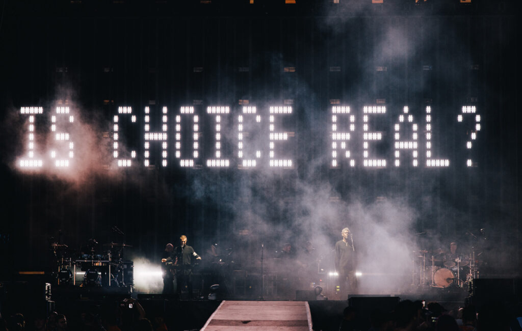 Massive Attack open Open’er 2025 with protest for Palestine