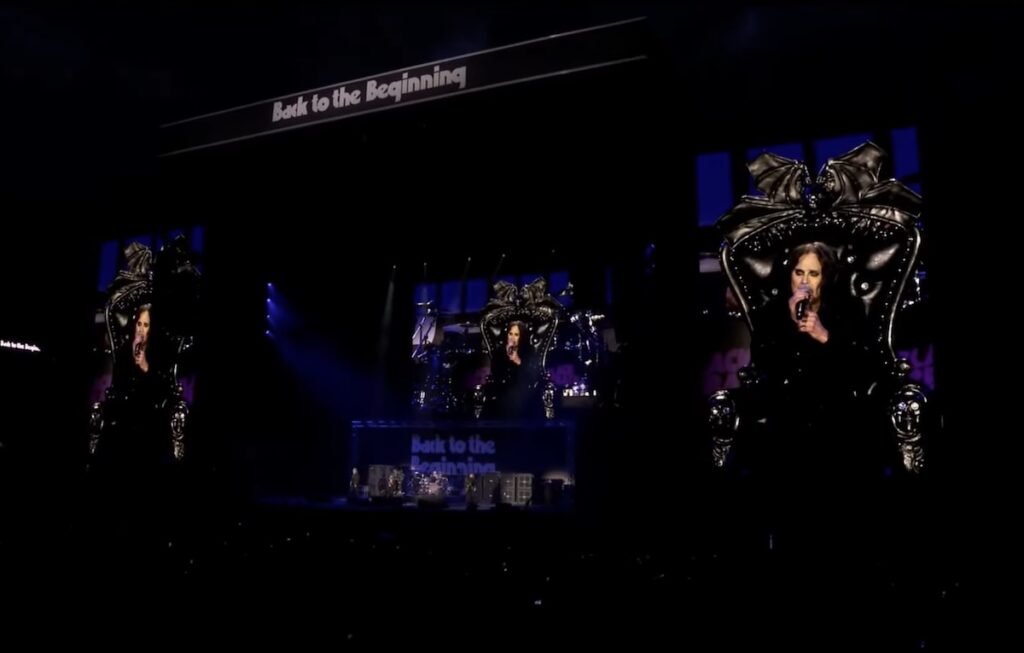 The last performance of Ozzy and Black Sabbath was not the pornography of pain, but rock poetry