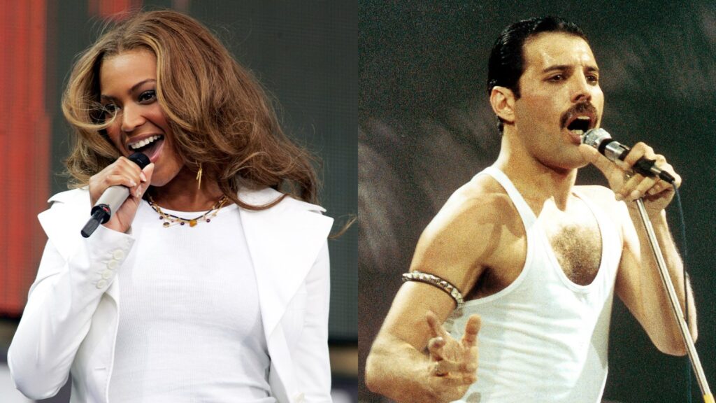 Bono, George W. Bush, Phil Collins