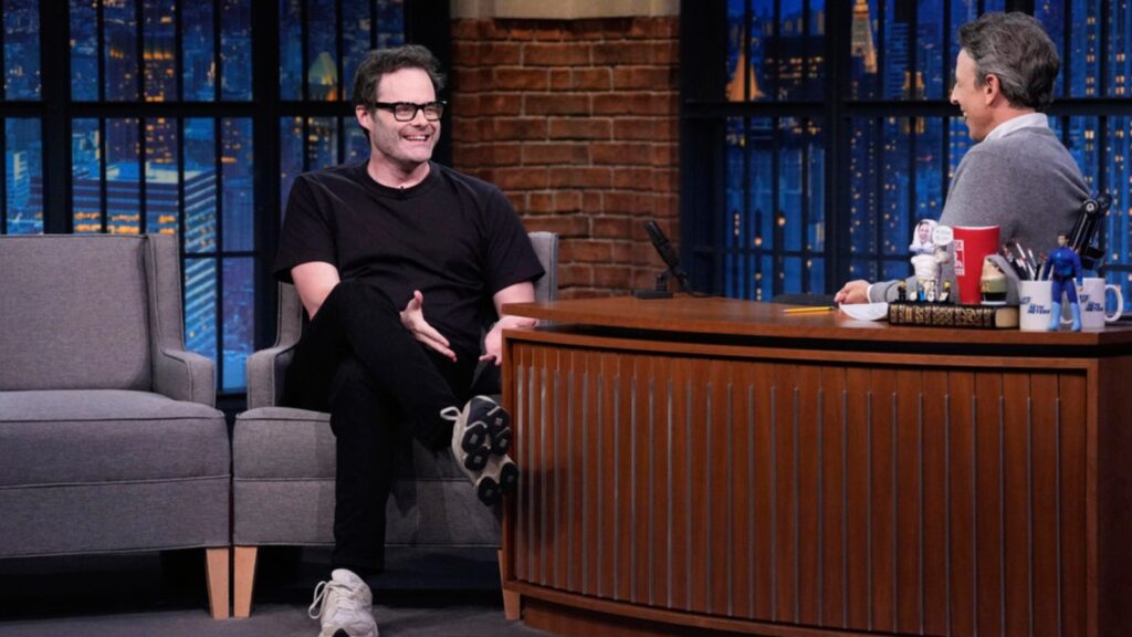 Bill Hader Talks ‘SNL’ Anxiety and Migraines on ‘Seth Meyers’