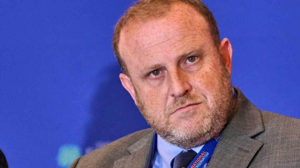 Jeremy Carl Struggles to Defend White Nationalist-Posts to Senate