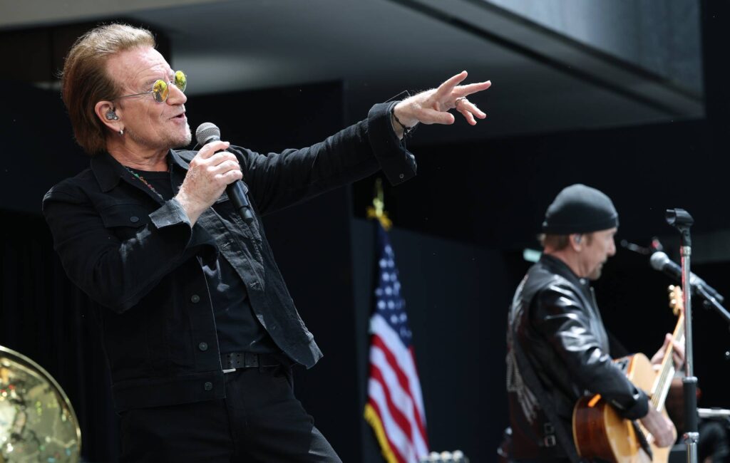 Watch U2’s Bono and The Edge, Bruce Springsteen, Eddie Vedder, Stevie Wonder and more perform at Obama Presidential Center opening ceremony