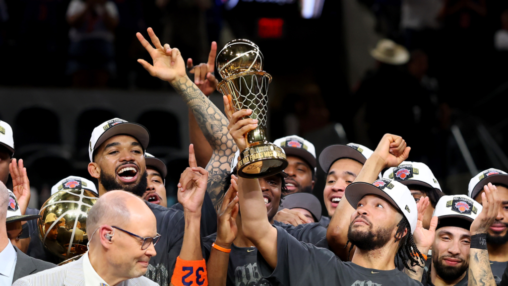 New York Knicks, Wu-Tang Clan Celebrate Finals Win on 'Tonight Show'