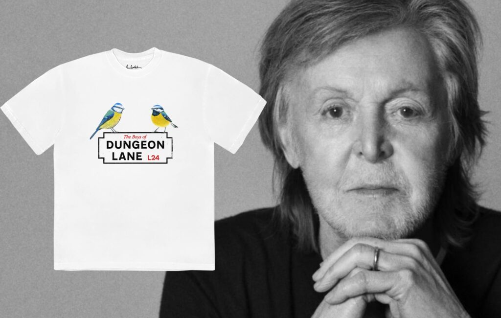 Stella McCartney releases exclusive, limited edition Paul McCartney ‘The Boys of Dungeon Lane’ t-shirt
