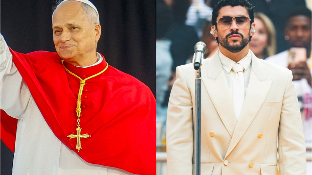 The Pope and Bad Bunny Crossed Paths in Spain