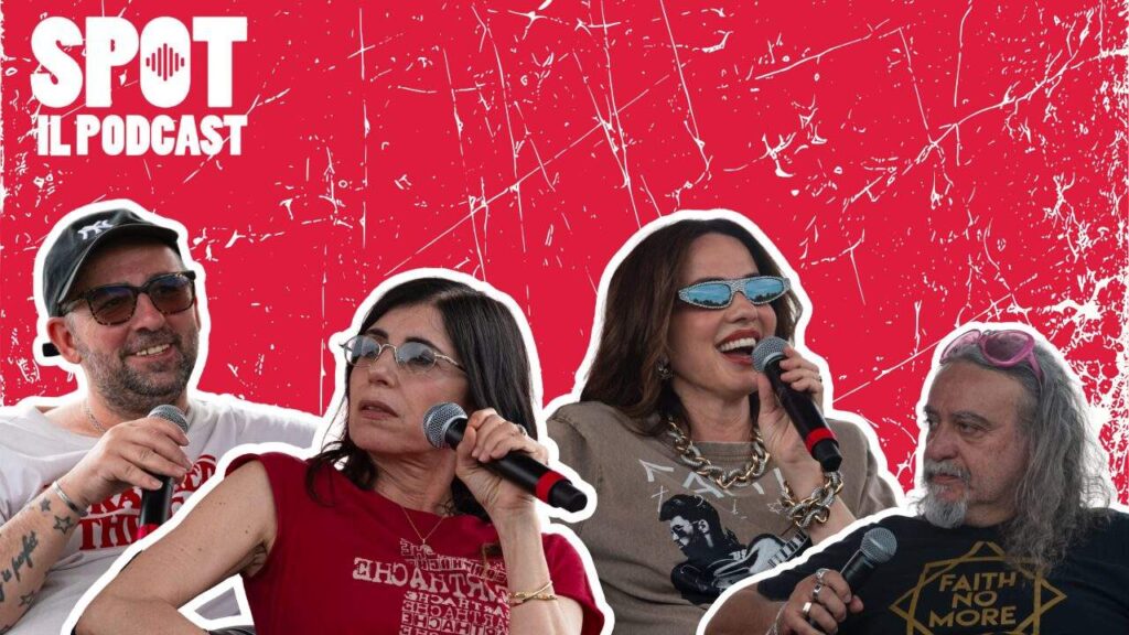 Giorgia and Paola Iezzi at SPOT, Monina and Longo's podcast