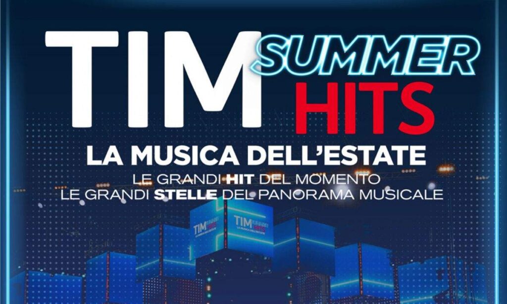 TIM Summer Hits 2026: dates, singers and setlists