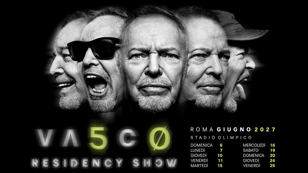 VASCO ROSSI: ten concerts at the Olympic Stadium in Rome in June 2027 – Rockon.it