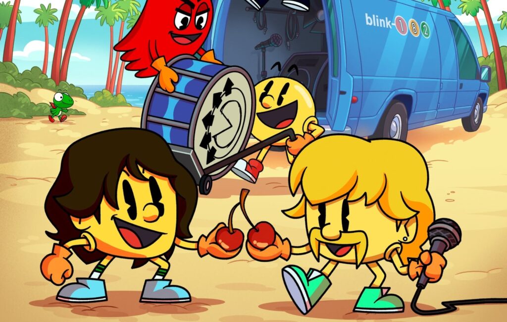 Blink-182 team up with ‘Pac-Man’ for classic album anniversary