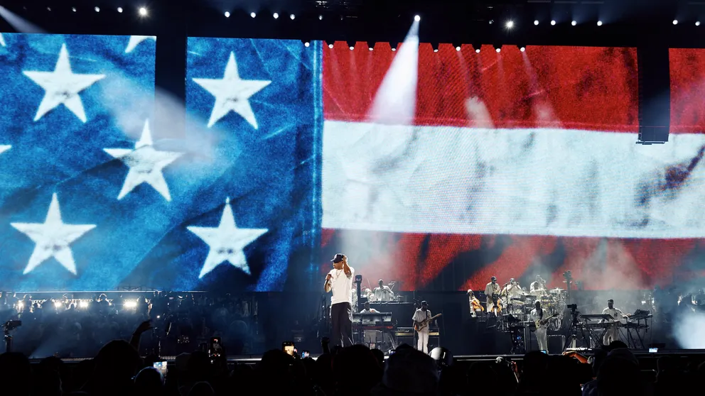 In Yankee Stadium, Jay-Z Came Down to Earth