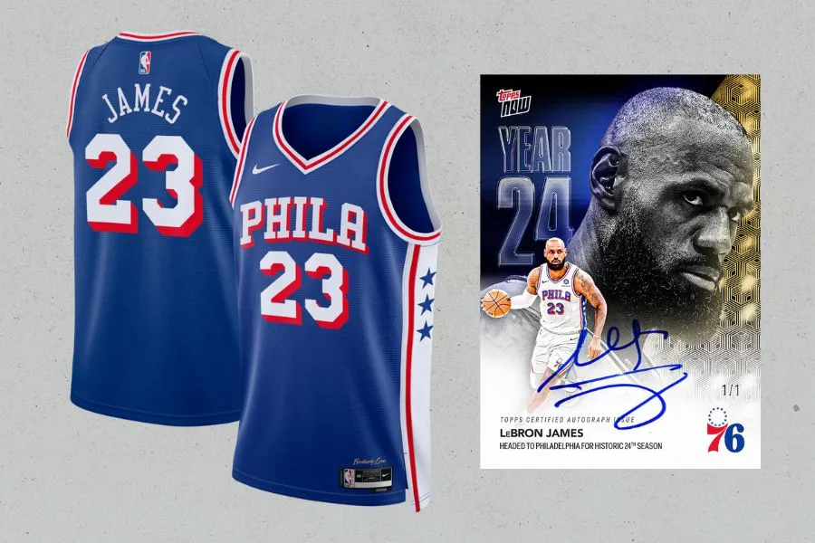 LeBron James 2026: How to Buy Philadelphia 76ers Jersey, Merch Online