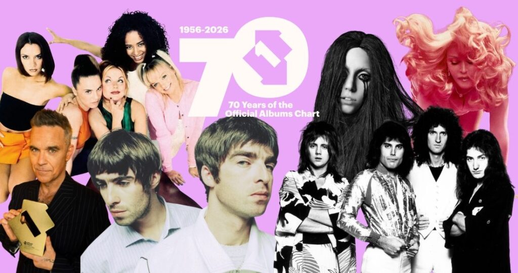 The top 10 best-selling albums of all time in the UK