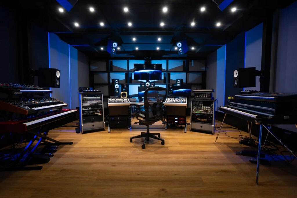 Why do Italian record companies have their own recording studios in 2026?