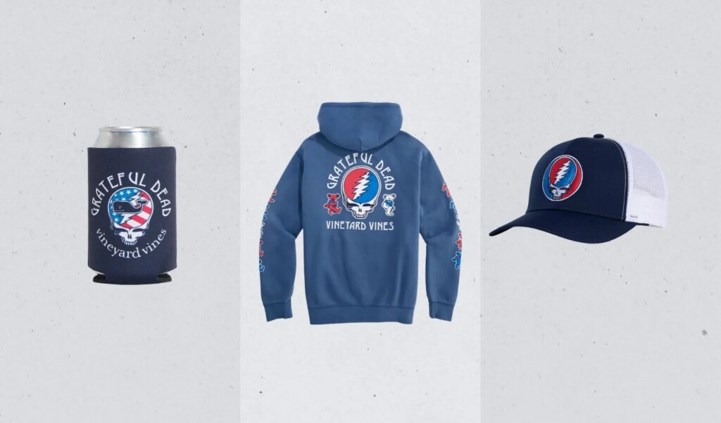 Vineyard Vines Grateful Dead Collection: Shop T-Shirts, Hats, Polos