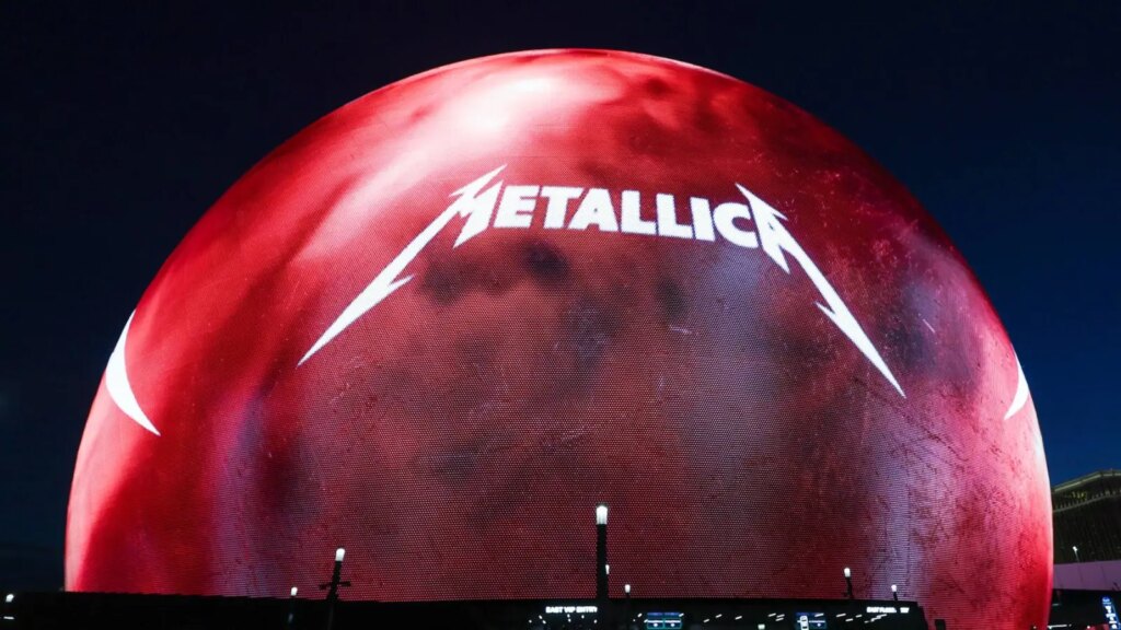 How Metallica’s Lars Ulrich Was Inspired by U2’s Sphere Residency