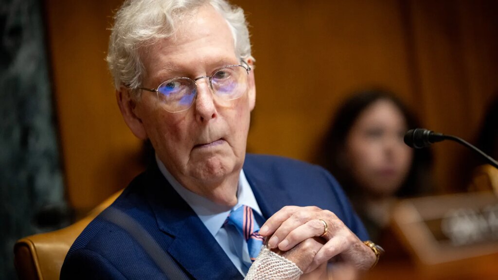 Mitch McConnell Has Been in the Hospital for Weeks. What’s Going On?