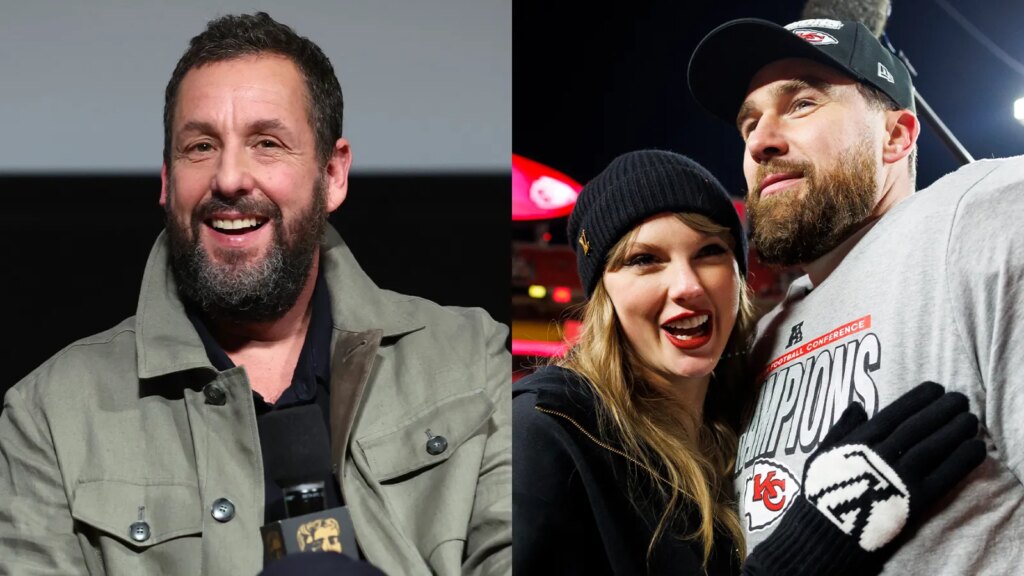 What Adam Sandler Said at Taylor Swift and Travis Kelce's Wedding