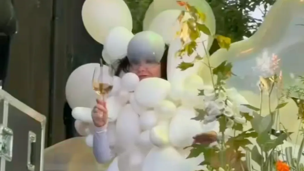 Watch Björk Throw an Eclipse Rave in a Balloon Dress