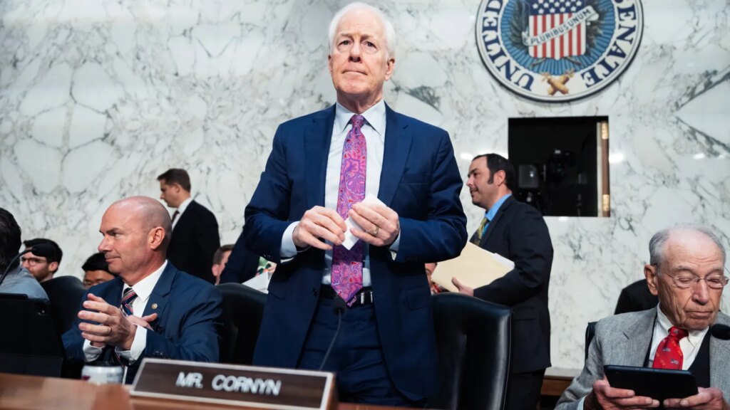 John Cornyn Says There’s Nothing Republicans Can Do to ‘Rein in’ Trump