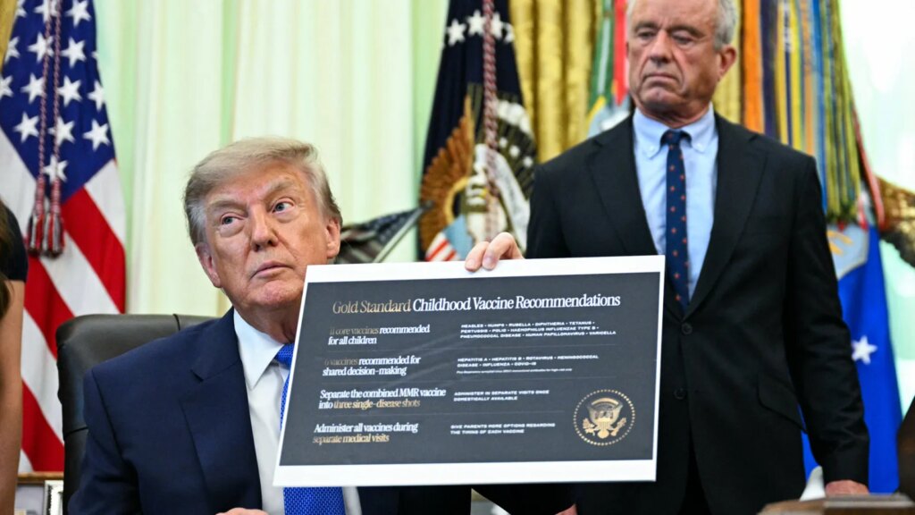 Trump Moves to Overhaul Childhood Vaccine Schedule, Cites Autism