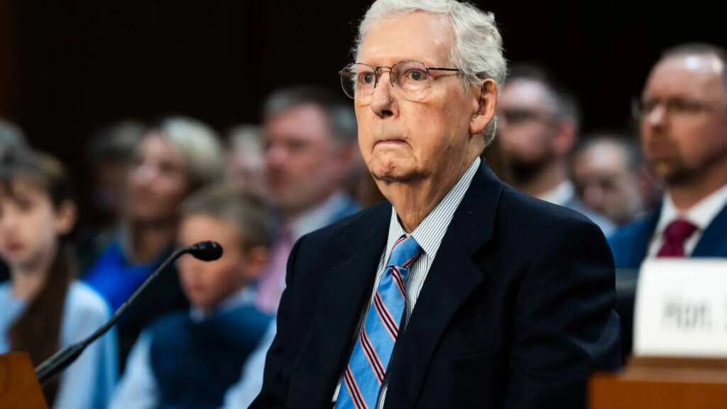 Mitch McConnell Announces Discharge From Rehab Center After Fall