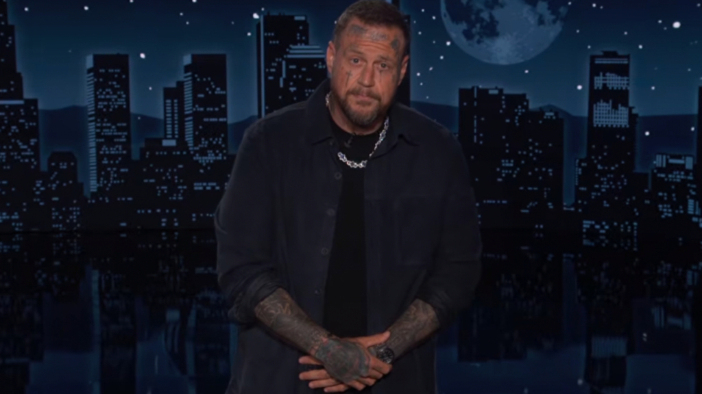 Watch Jelly Roll Pay Tribute to Dolly Parton on ‘Kimmel’