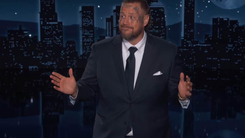 Watch Jelly Roll Guest Host ‘Jimmel Kimmel Live’