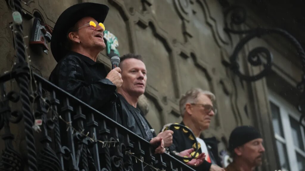 U2 Named MusiCares 2027 Persons of the Year