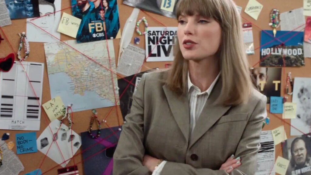 Taylor Swift Makes Surprise ‘Appearance’ at Emmys in ‘Law & Order’ Bit