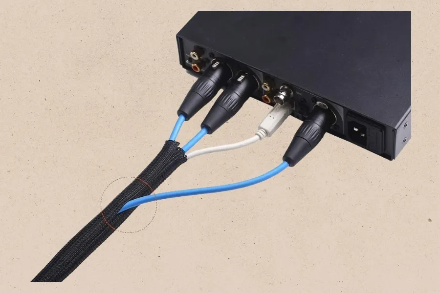 $9 Amazon Cable Sleeve Cord Protector Organizer: Prevent Chewing Cats