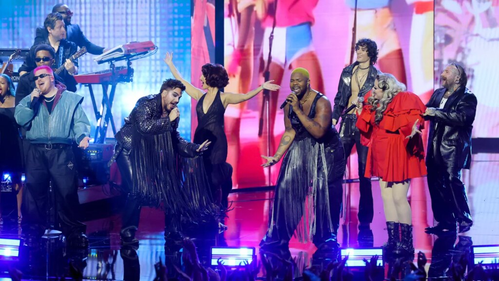 George Michael VMAs Tribute With Raye, Sombr and Teddy Swims