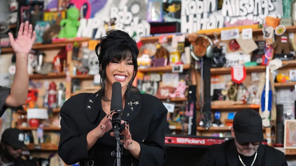 Watch Cardi B Blaze Through Her No-Brakes Tiny Desk Performance