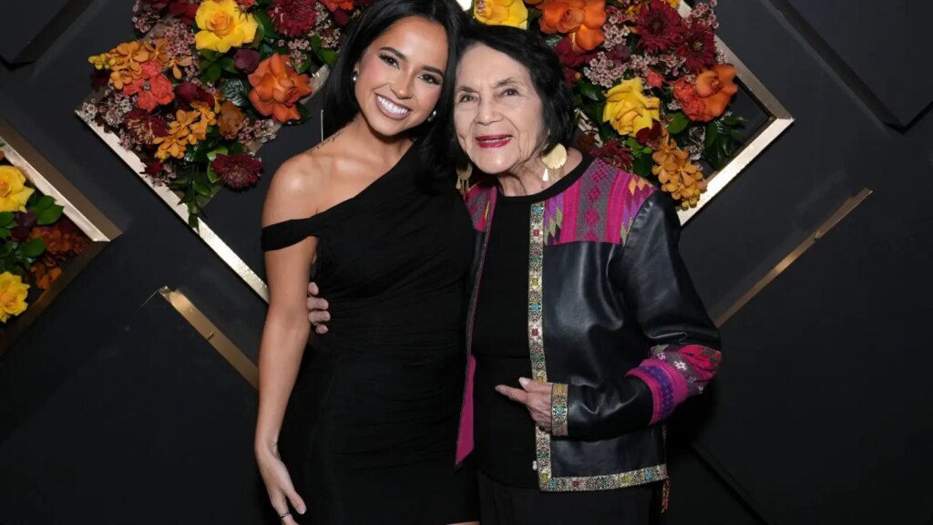 Becky G Honors ‘True Legend’ Dolores Huerta: ‘This One Hurts’