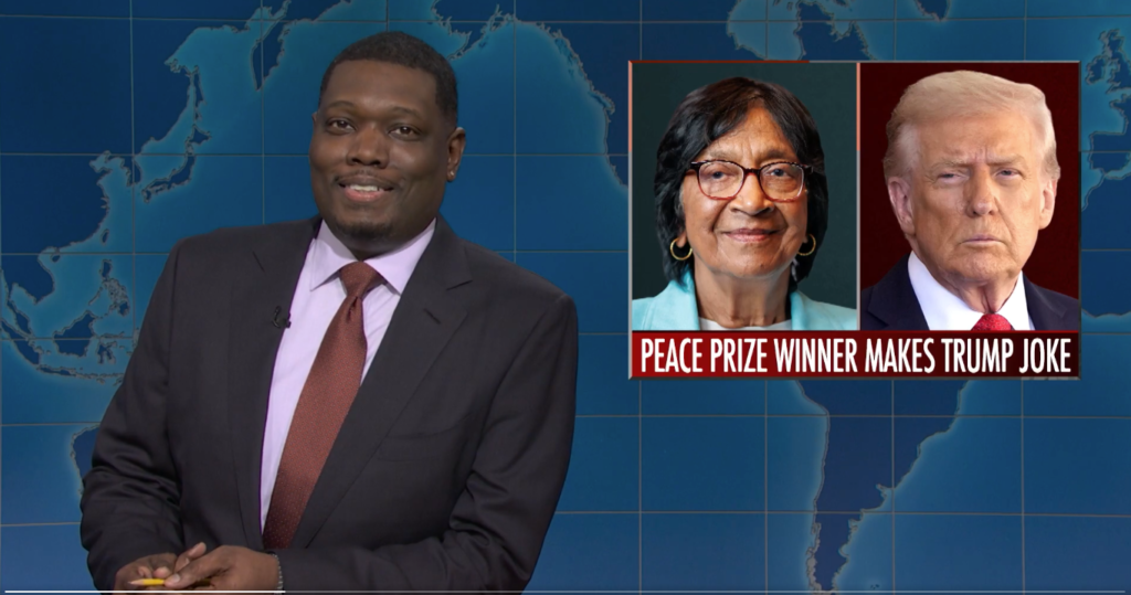 ‘SNL’ Weekend Update Mocks Trump’s Nobel Peace Prize Loss, Pete Hegseth’s Execution Plan