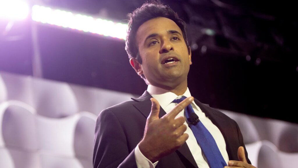 Vivek Ramaswamy Bashed Over Ad With Amy Acton’s Estranged Mother