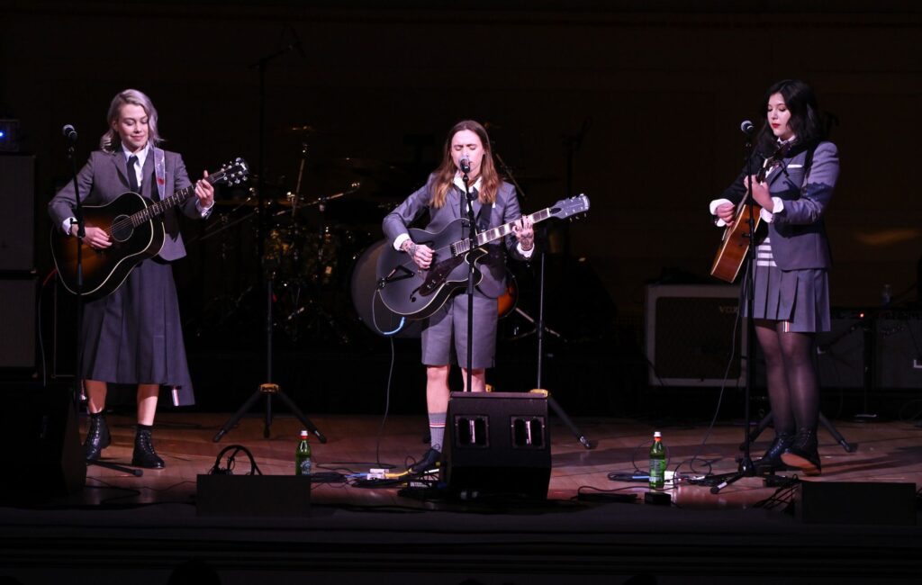 Watch Phoebe Bridgers reunite with Boygenius bandmates for Lance Oppenheim-directed acoustic performance