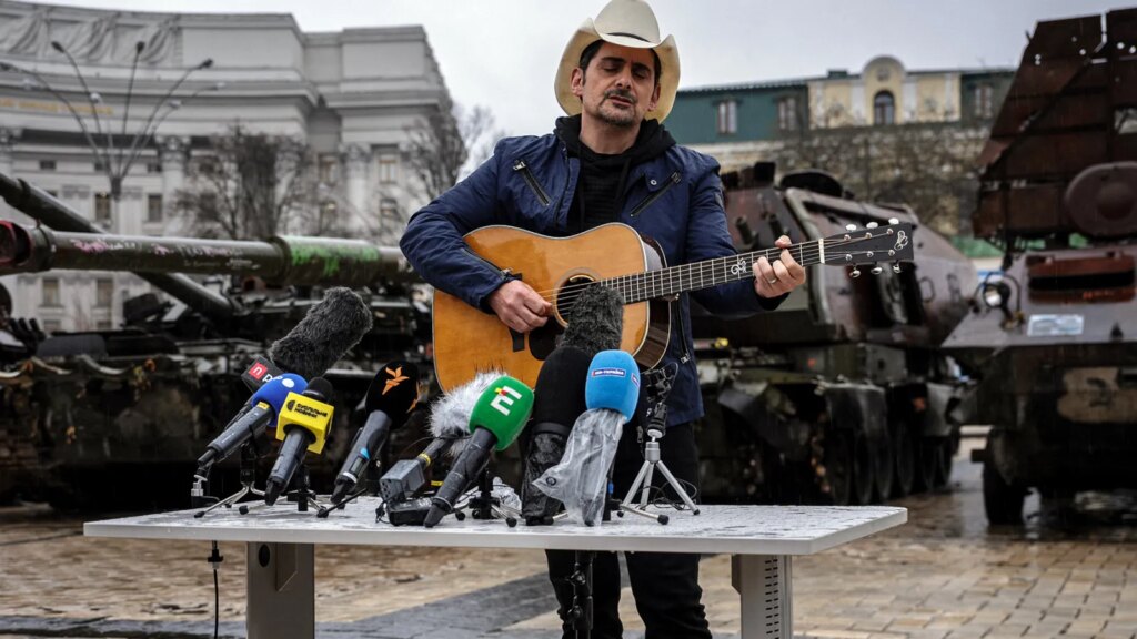 Brad Paisley Support for Ukraine: ‘They Want to Be Free of the Bully’