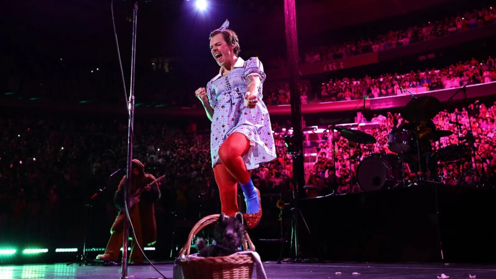 Harry Styles Covers Stevie Wonder at MSG Halloween Show